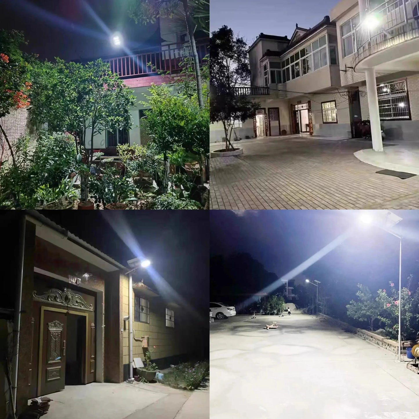 Luz Solar 15000LM 500㎡ con Sensor de Movimiento IP65 Resistente al Agua para Jardín, Calle y Pared (Copia)